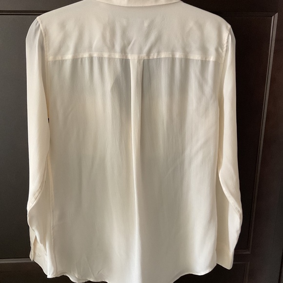 Ivory silk blouse by Equipment - Picture 2 of 4